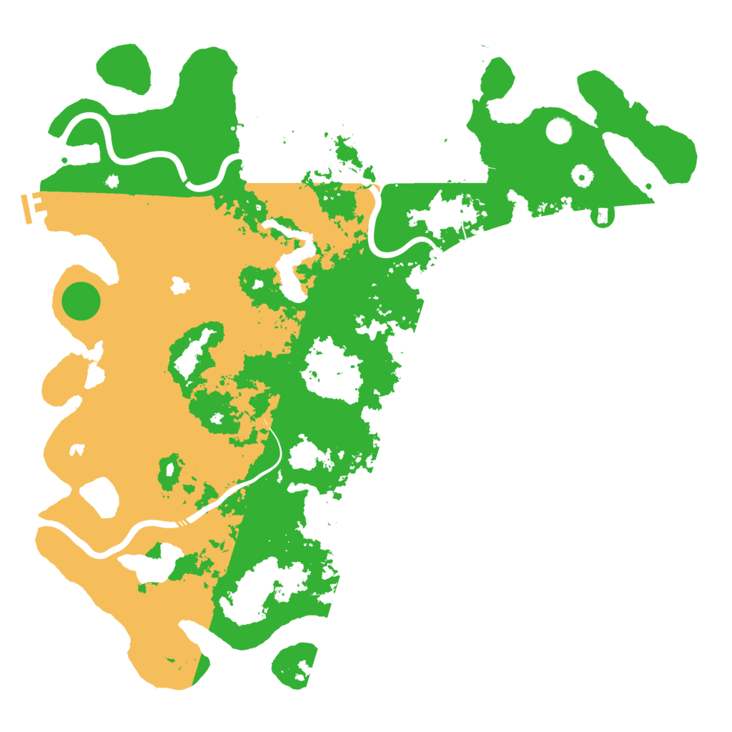 Biome Rust Map: Procedural Map, Size: 5000, Seed: 1618744418