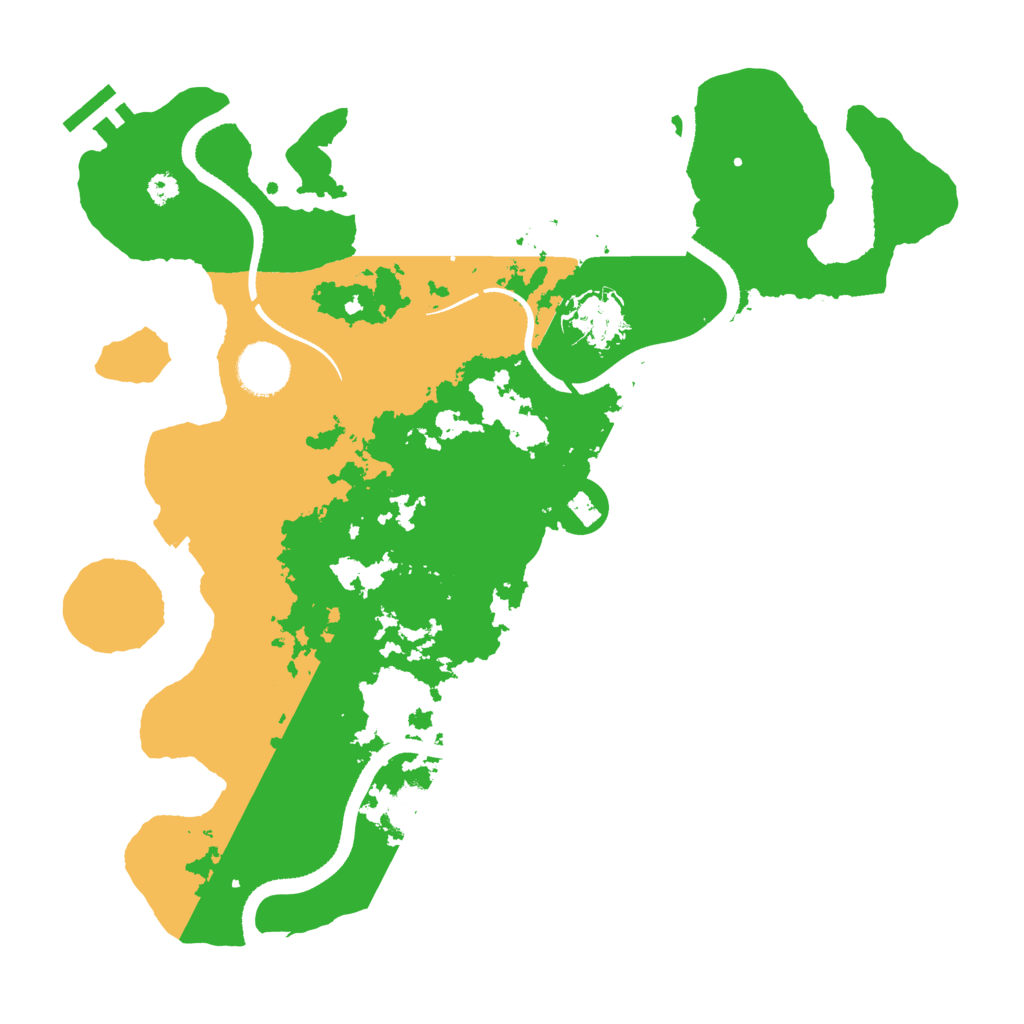Biome Rust Map: Procedural Map, Size: 3400, Seed: 1597878455