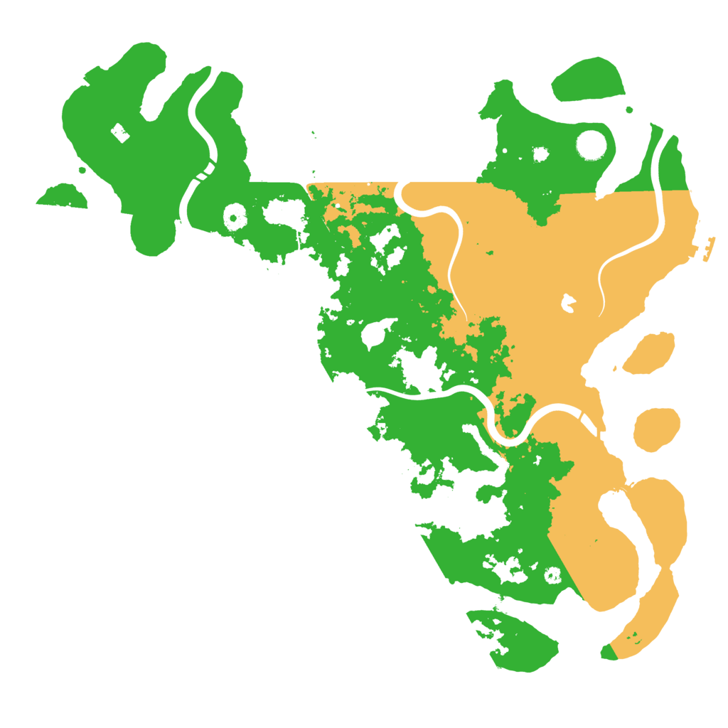 Biome Rust Map: Procedural Map, Size: 4250, Seed: 1213592938