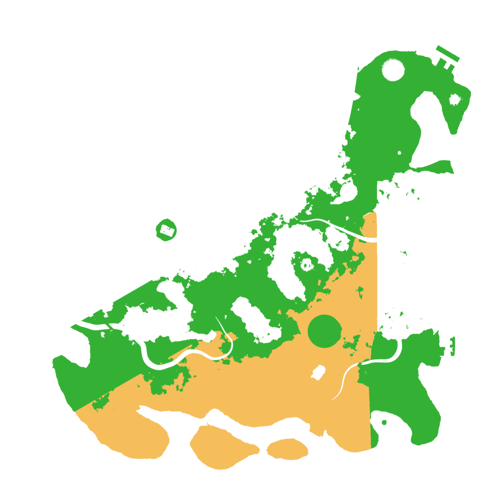 Biome Rust Map: Procedural Map, Size: 4000, Seed: 7856985