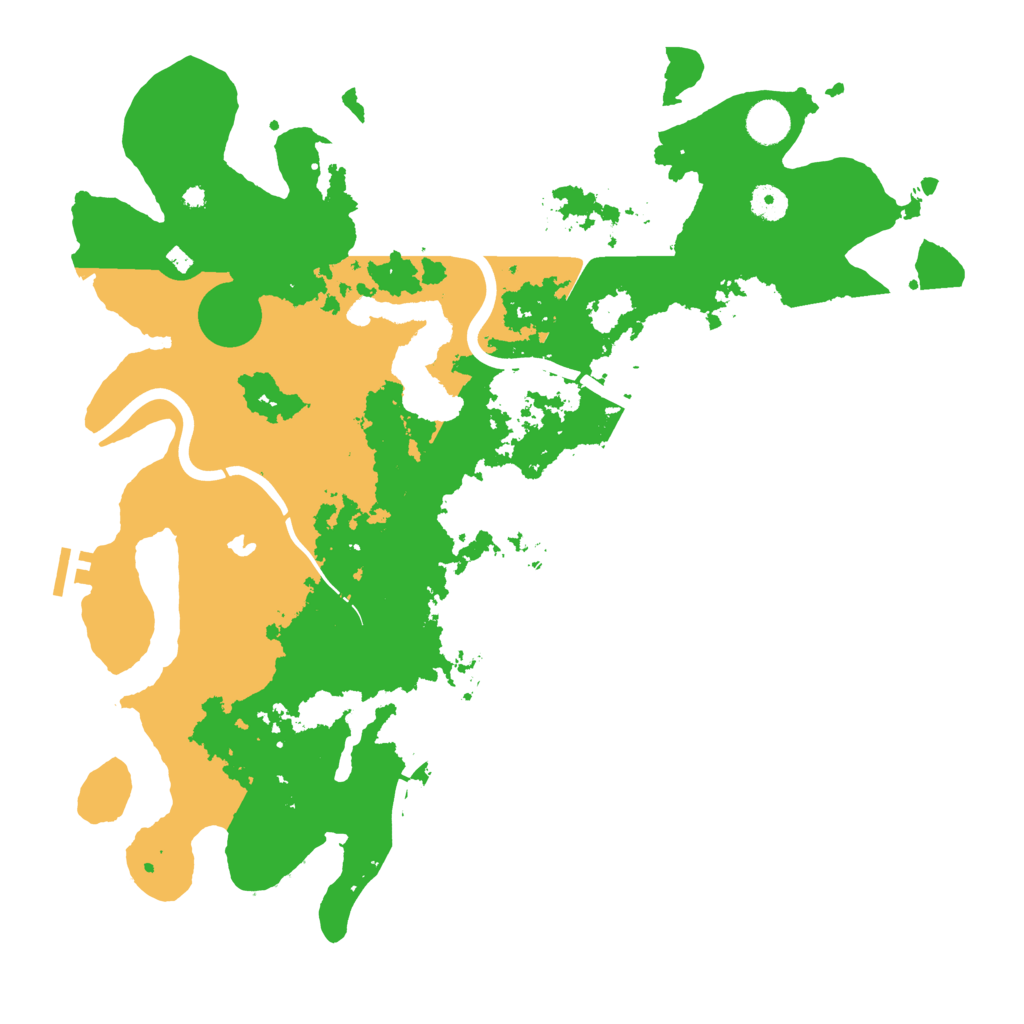 Biome Rust Map: Procedural Map, Size: 4250, Seed: 1390884368