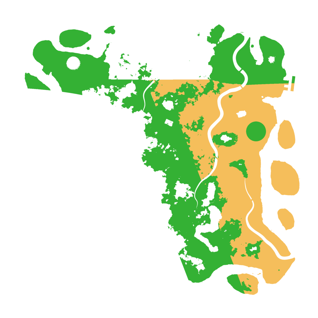 Biome Rust Map: Procedural Map, Size: 4250, Seed: 1673448551