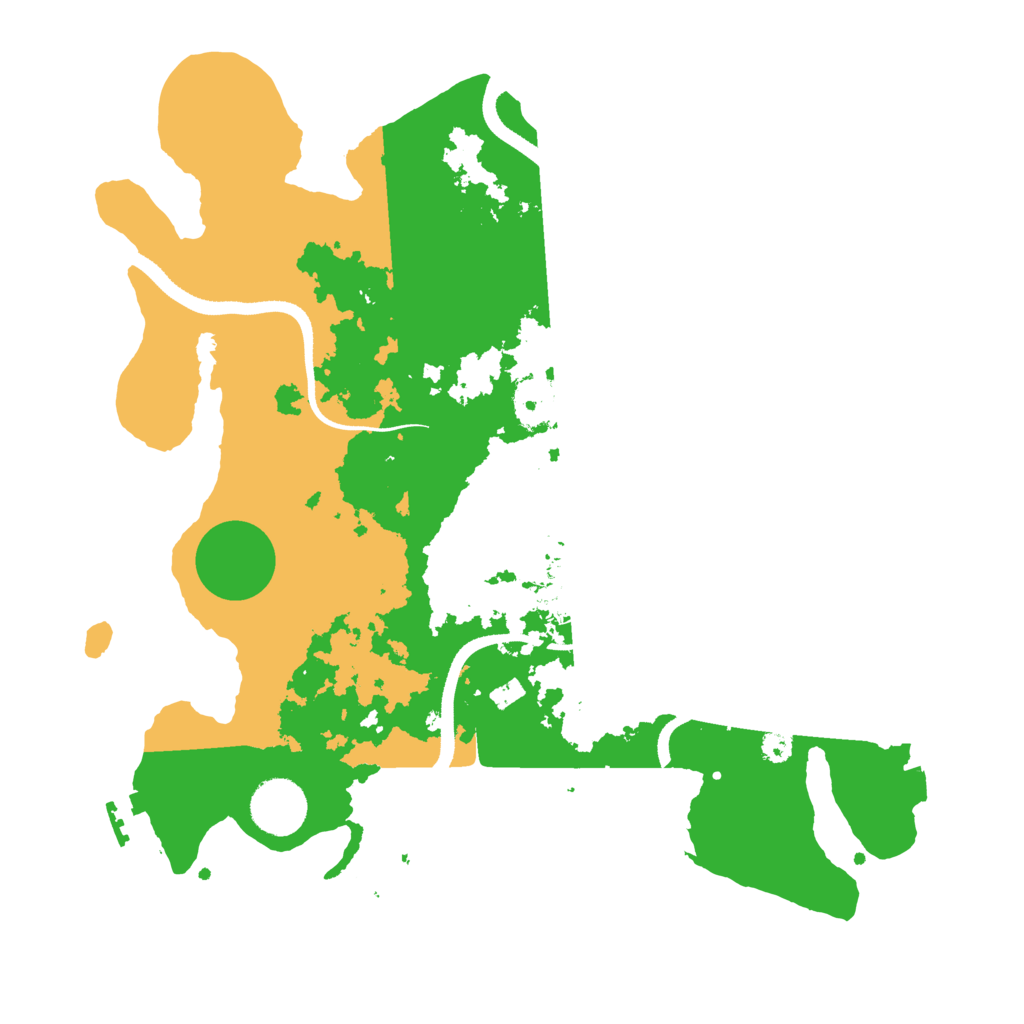 Biome Rust Map: Procedural Map, Size: 3388, Seed: 1209531922