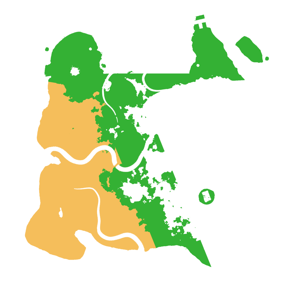 Biome Rust Map: Procedural Map, Size: 3000, Seed: 618242882