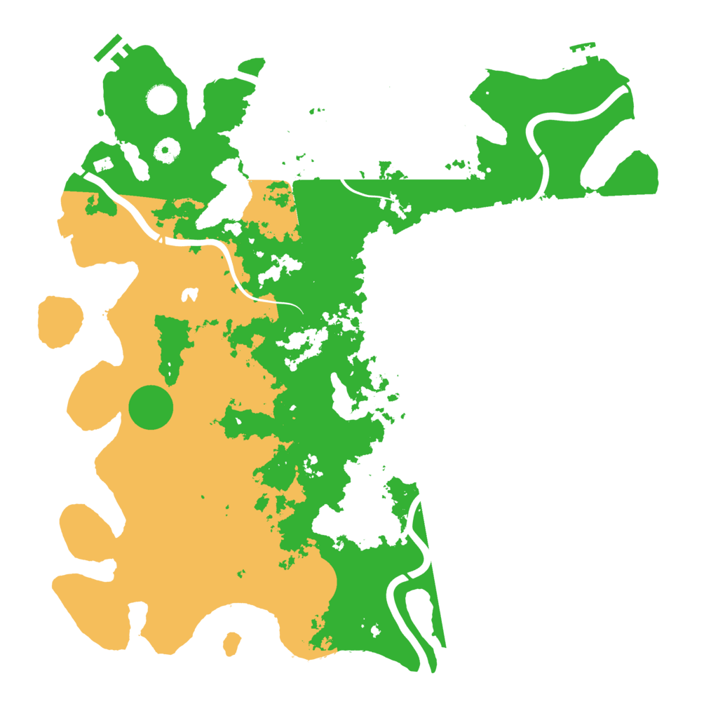 Biome Rust Map: Procedural Map, Size: 4250, Seed: 1472702228