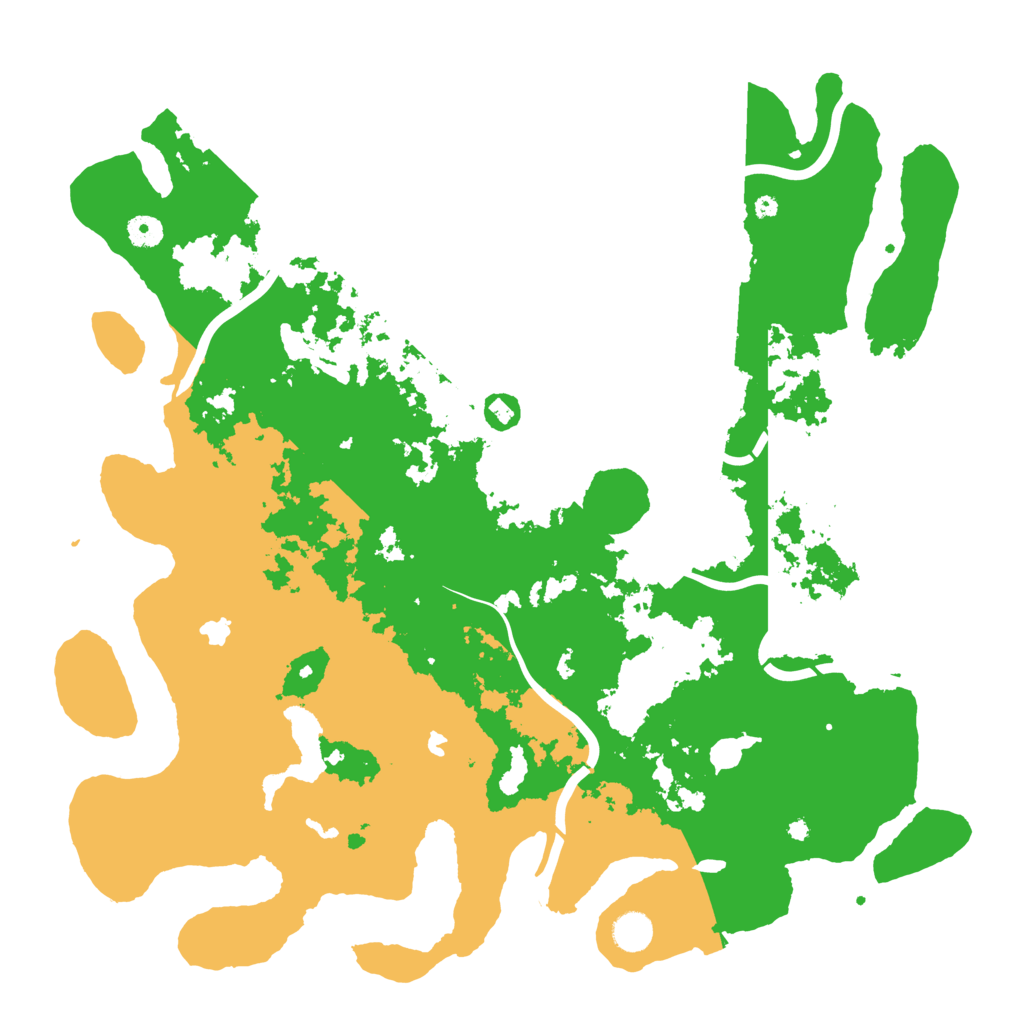Biome Rust Map: Procedural Map, Size: 4500, Seed: 309019381