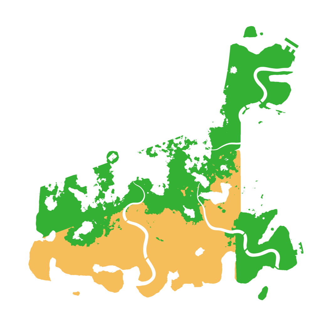 Biome Rust Map: Procedural Map, Size: 4250, Seed: 1282133075