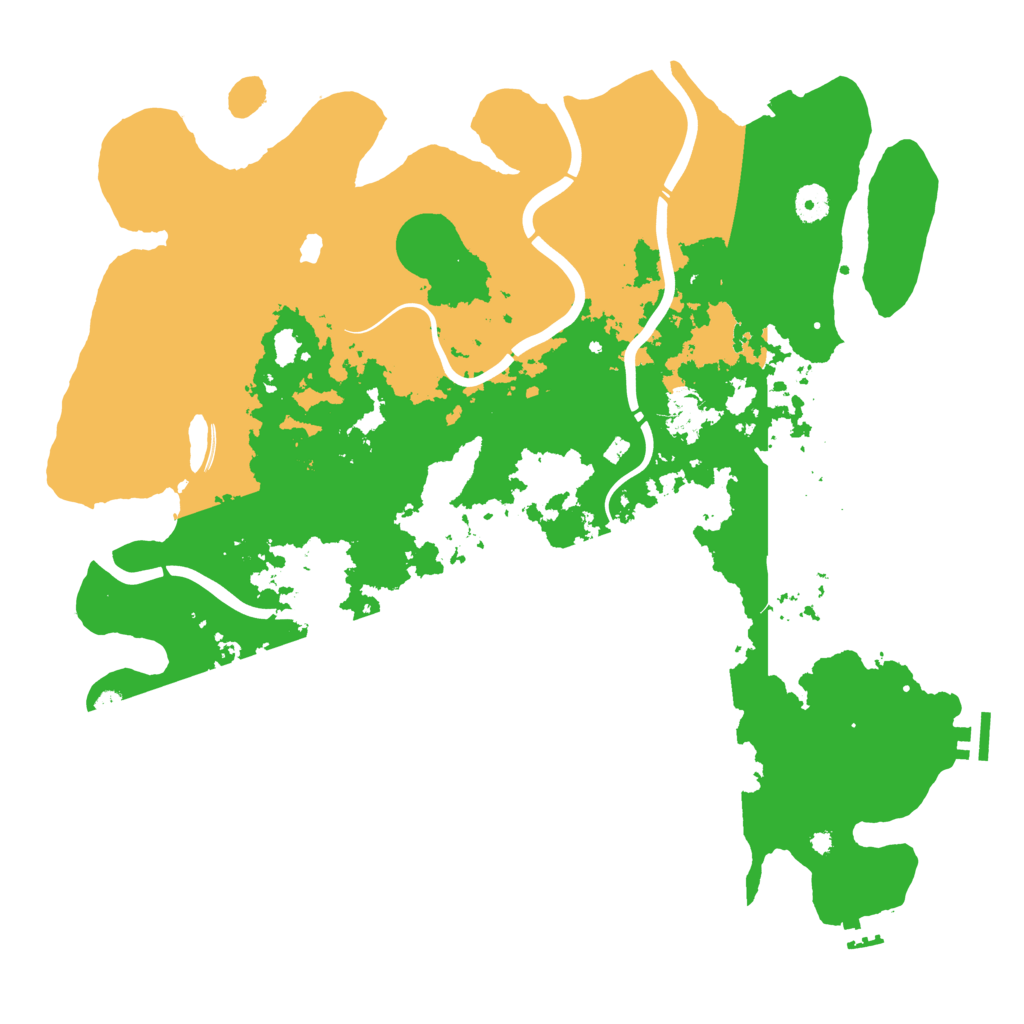 Biome Rust Map: Procedural Map, Size: 4250, Seed: 2133992799