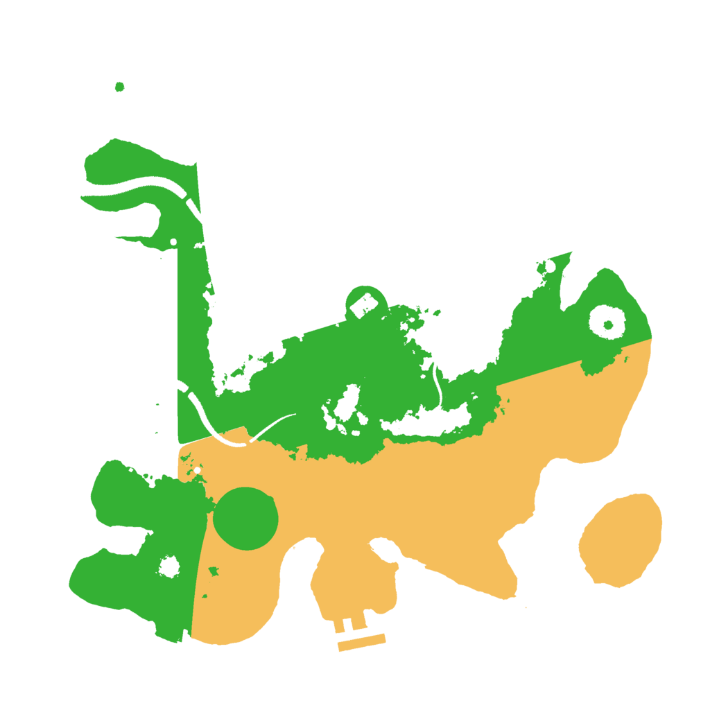 Biome Rust Map: Procedural Map, Size: 3000, Seed: 465273