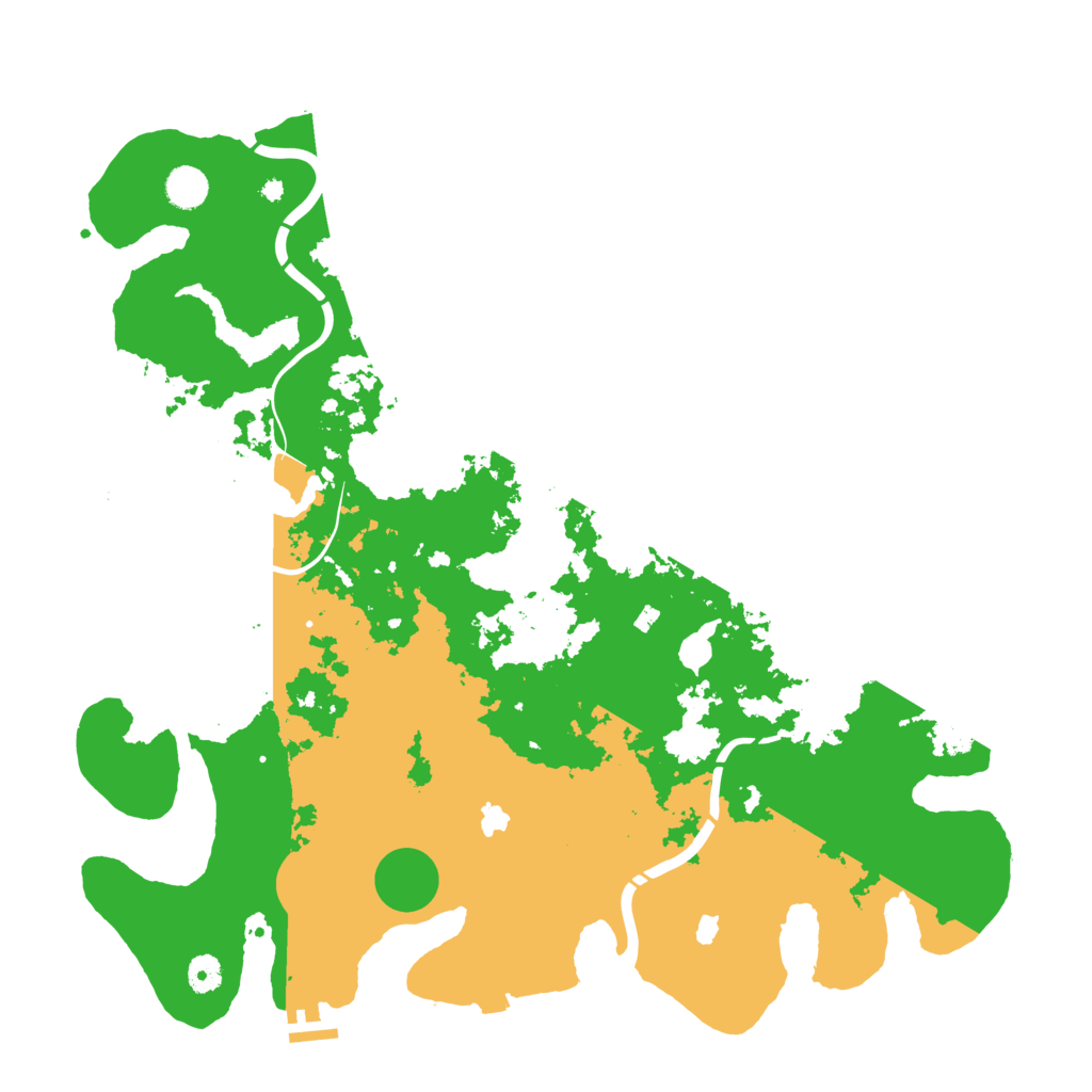 Biome Rust Map: Procedural Map, Size: 4500, Seed: 474379953