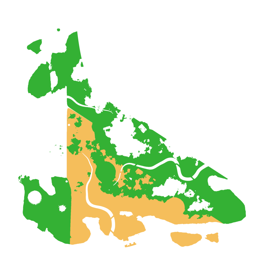 Biome Rust Map: Procedural Map, Size: 3500, Seed: 1663928711