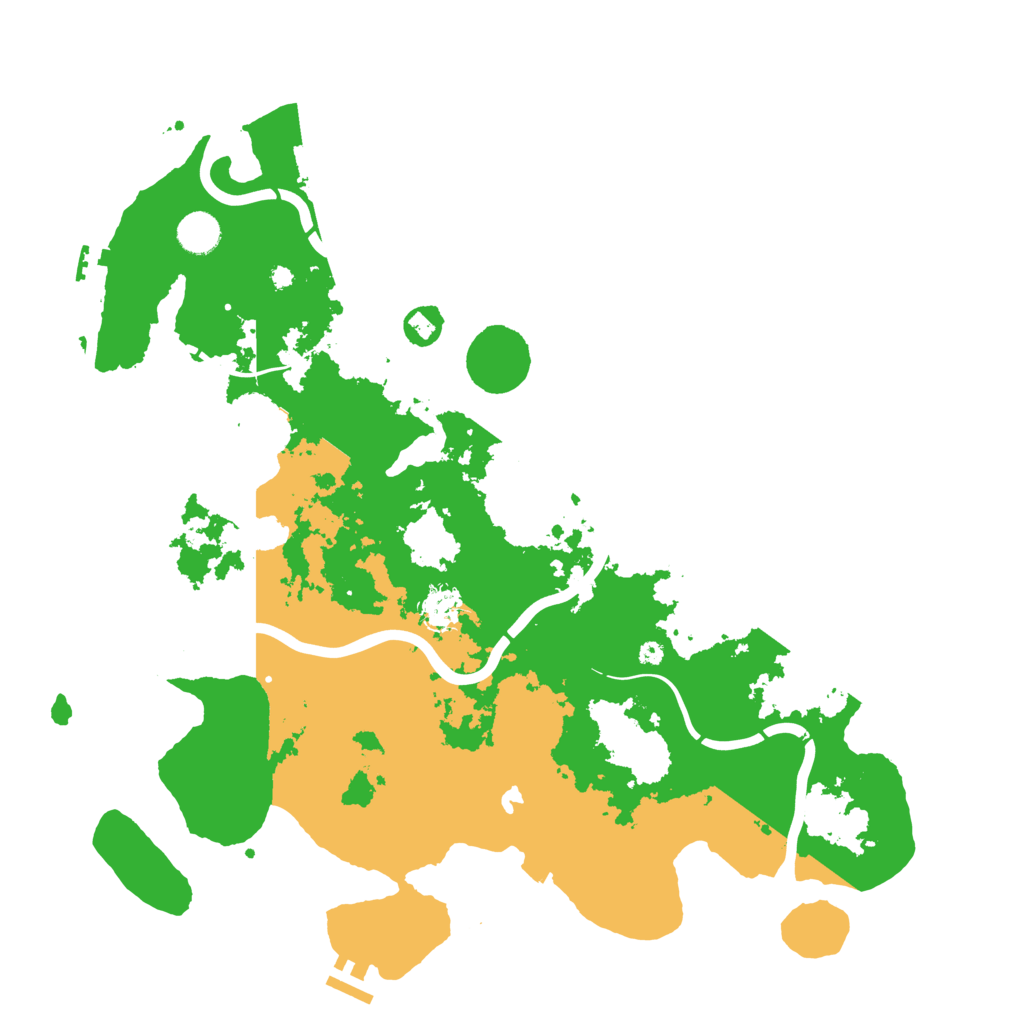 Biome Rust Map: Procedural Map, Size: 4250, Seed: 1918171493