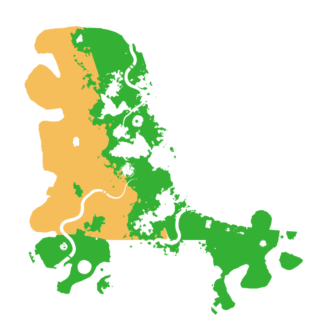 Biome Rust Map: Procedural Map, Size: 4250, Seed: 1200464582