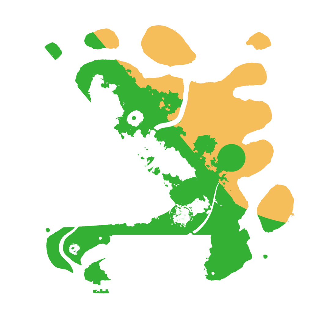 Biome Rust Map: Procedural Map, Size: 3000, Seed: 4023