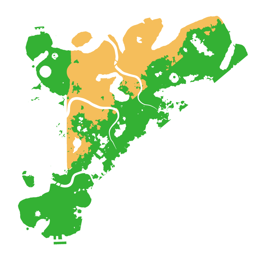 Biome Rust Map: Procedural Map, Size: 4250, Seed: 118322