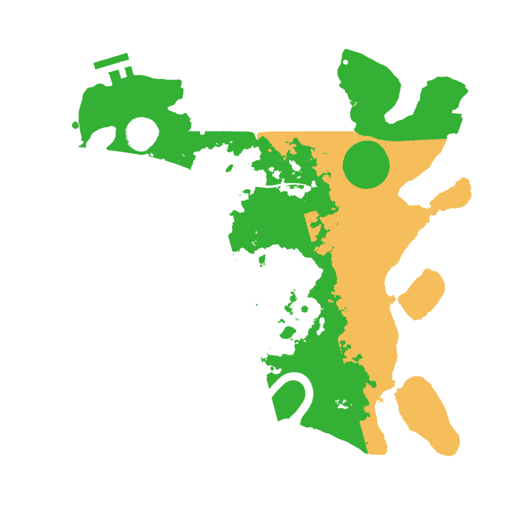 Biome Rust Map: Procedural Map, Size: 3000, Seed: 1714264755