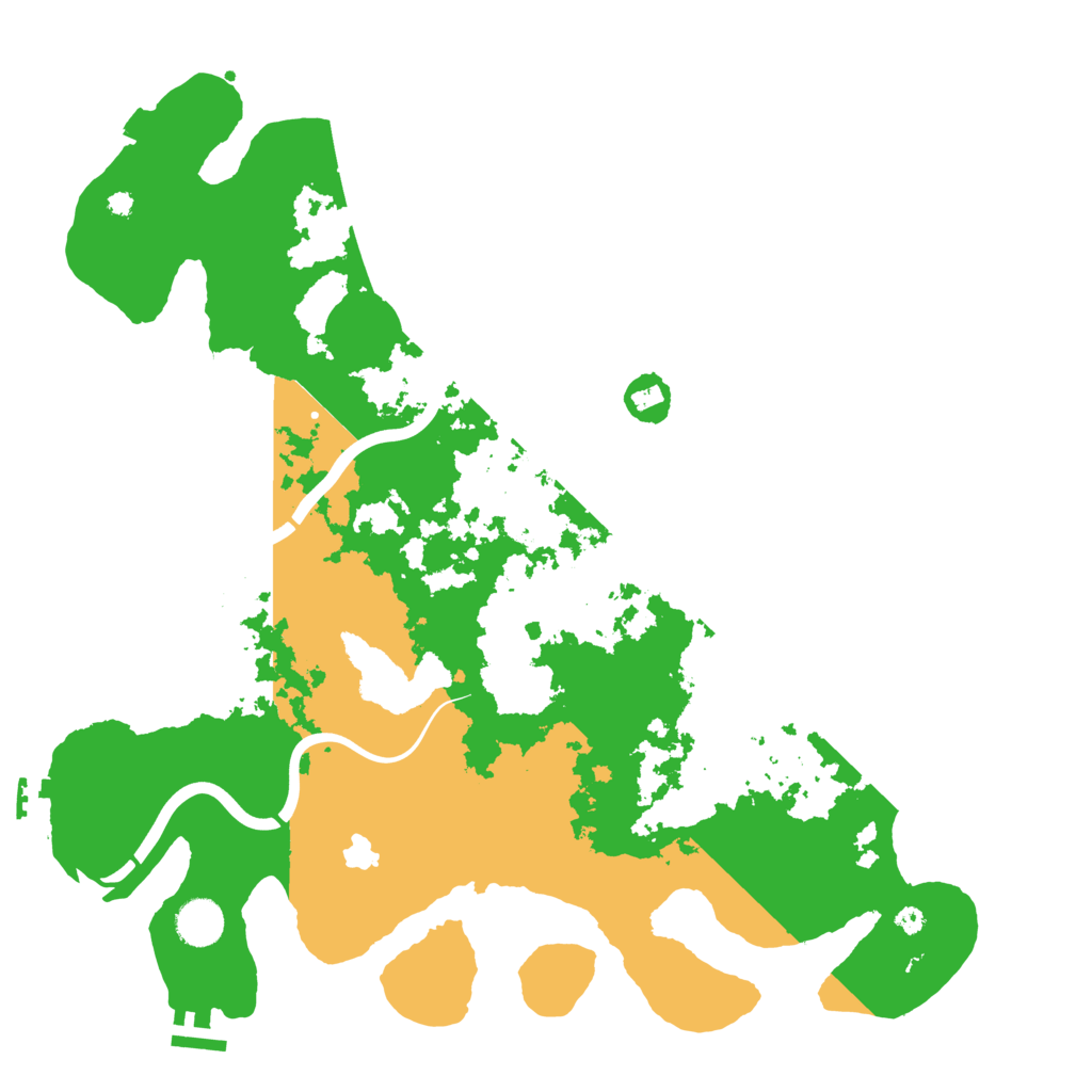 Biome Rust Map: Procedural Map, Size: 4000, Seed: 672234
