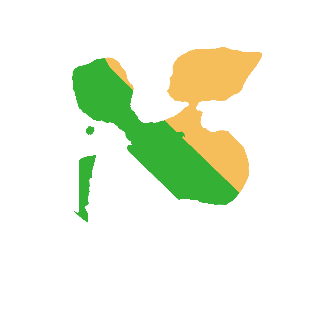 Biome Rust Map: Procedural Map, Size: 1500, Seed: 40328915