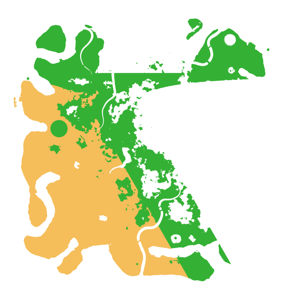 Biome Rust Map: Procedural Map, Size: 4500, Seed: 804442168