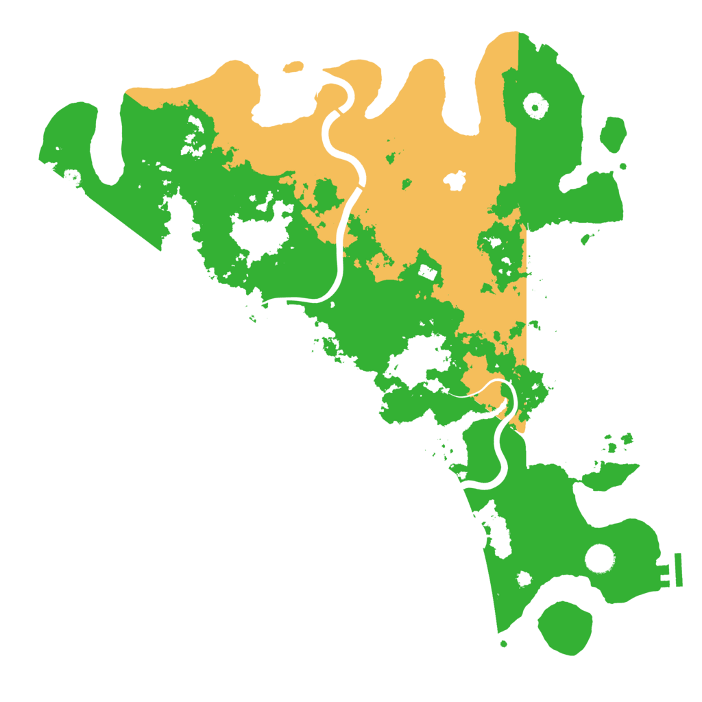Biome Rust Map: Procedural Map, Size: 4250, Seed: 2665