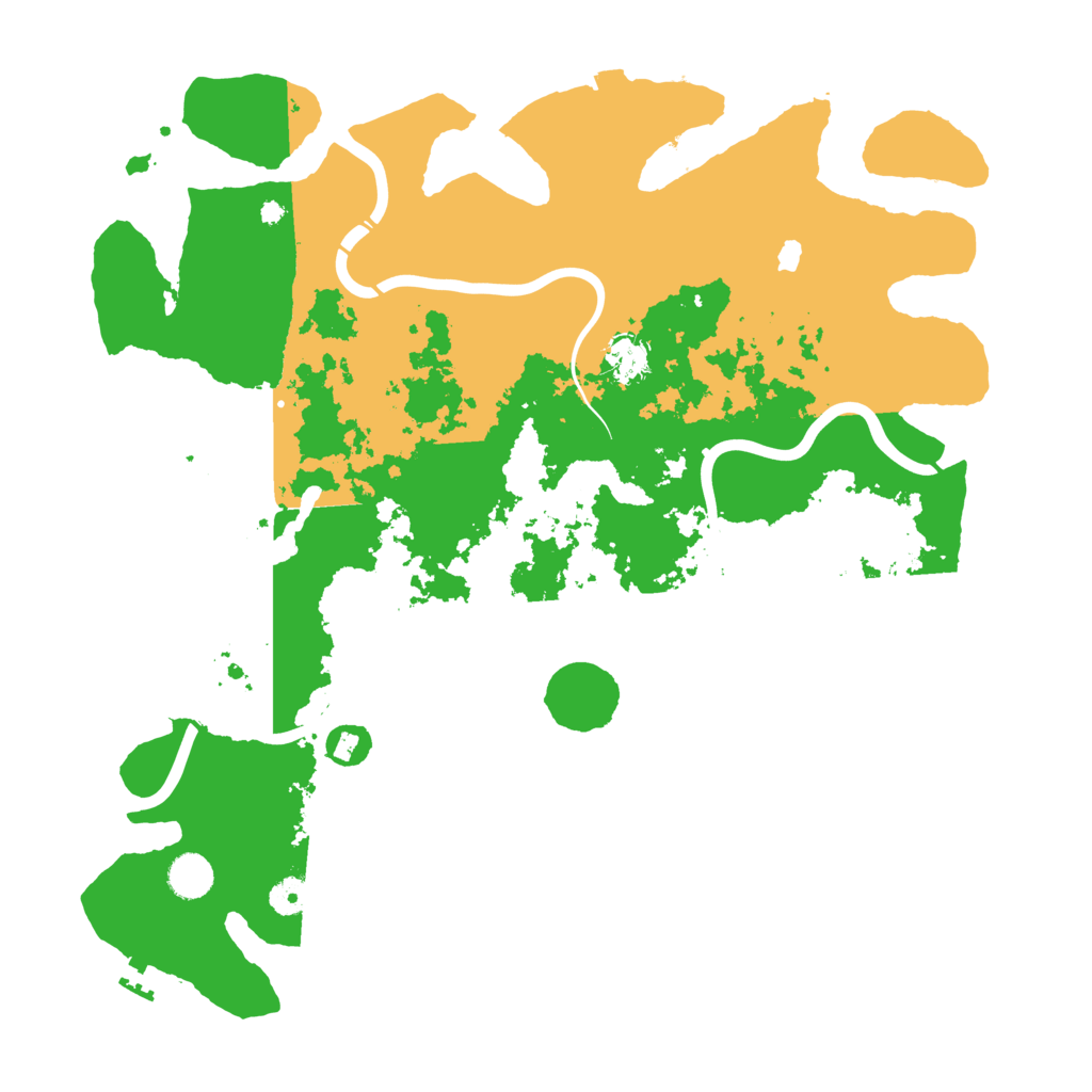 Biome Rust Map: Procedural Map, Size: 4250, Seed: 60139