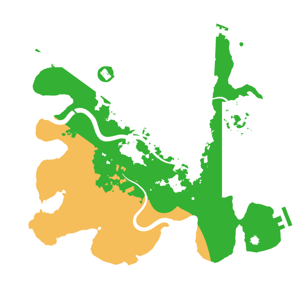 Biome Rust Map: Procedural Map, Size: 3000, Seed: 1653426648