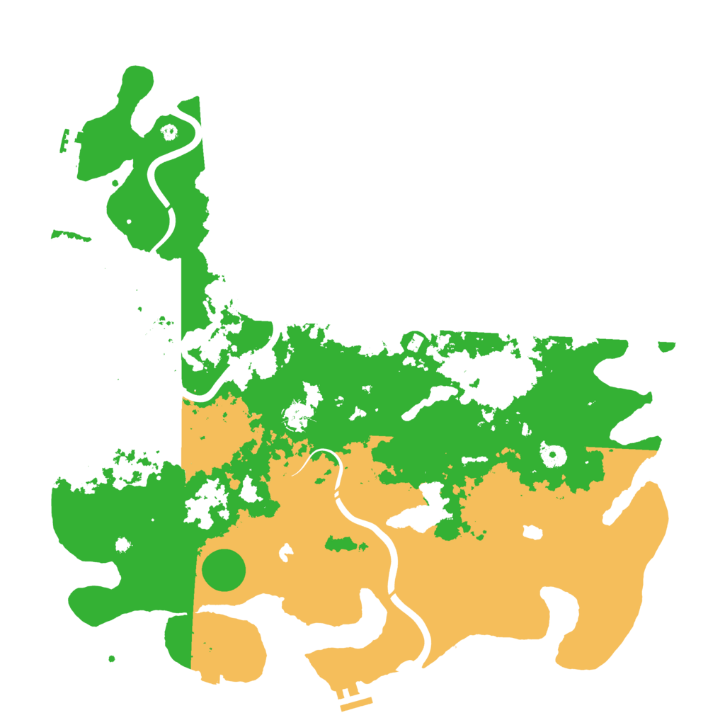 Biome Rust Map: Procedural Map, Size: 4500, Seed: 1144768750