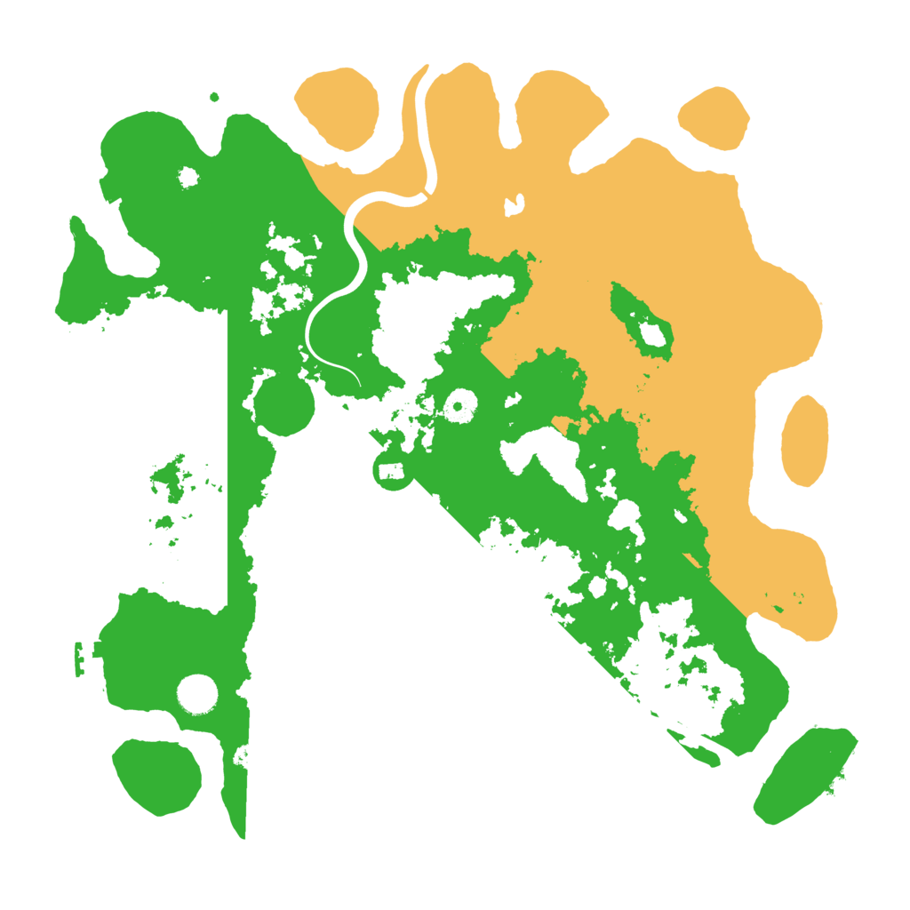 Biome Rust Map: Procedural Map, Size: 4000, Seed: 1345420203