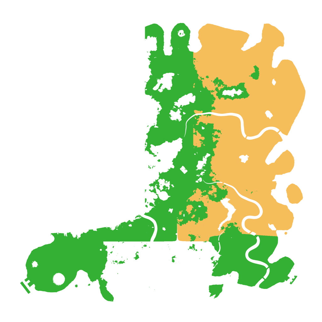 Biome Rust Map: Procedural Map, Size: 4750, Seed: 771672884