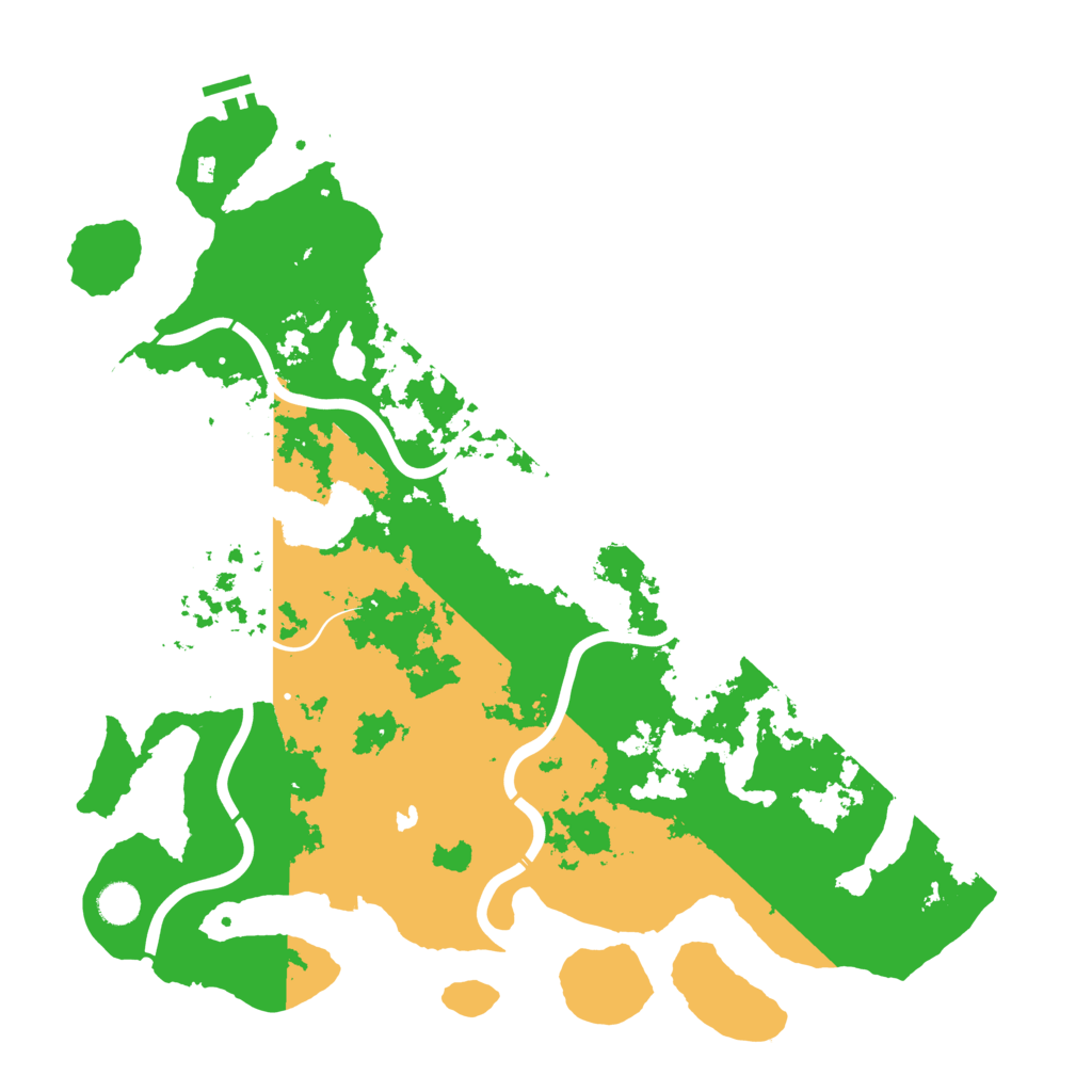 Biome Rust Map: Procedural Map, Size: 4500, Seed: 982079629