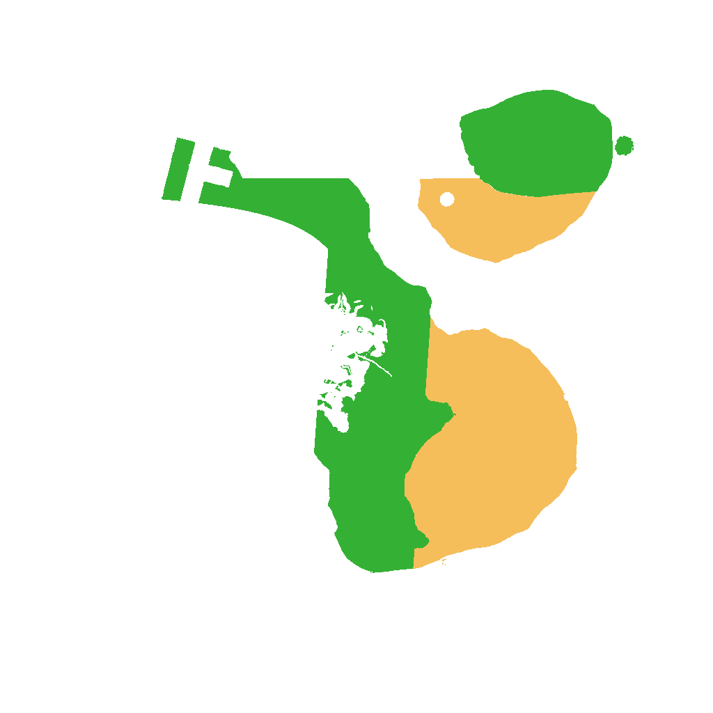 Biome Rust Map: Procedural Map, Size: 1500, Seed: 36541