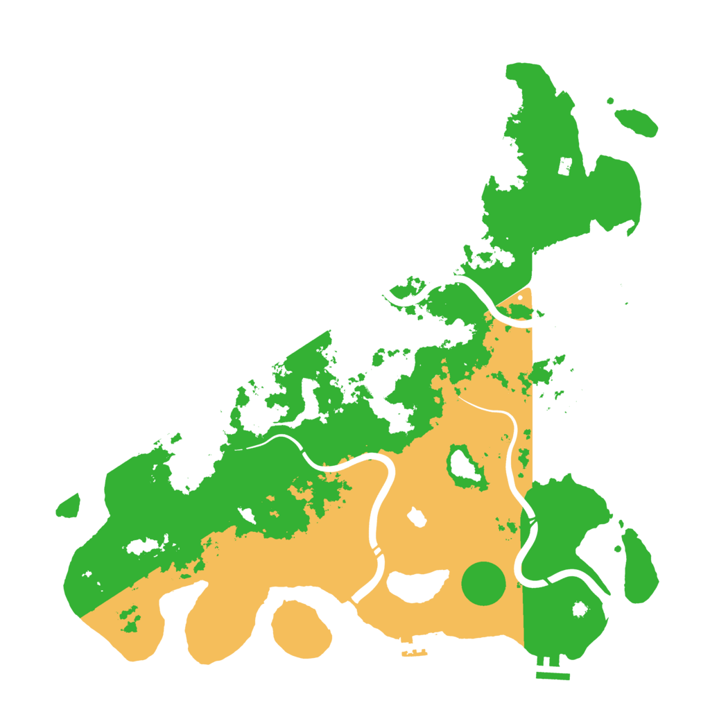 Biome Rust Map: Procedural Map, Size: 4250, Seed: 314566873