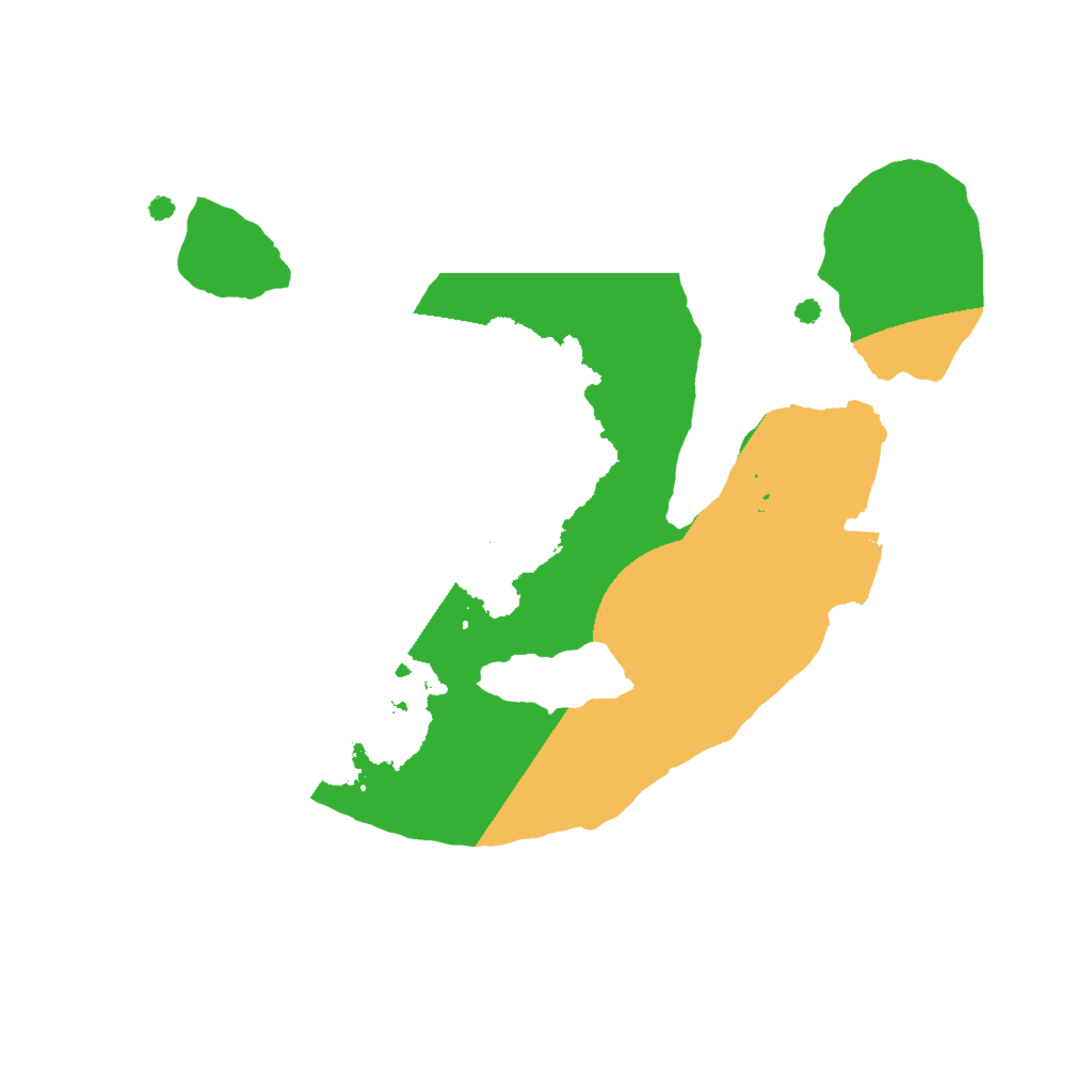 Biome Rust Map: Procedural Map, Size: 1750, Seed: 1681597345