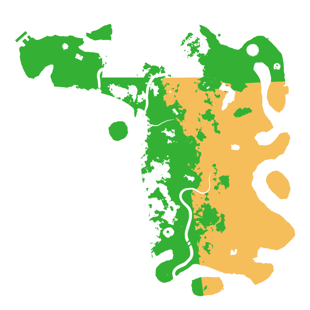 Biome Rust Map: Procedural Map, Size: 4500, Seed: 1075143893