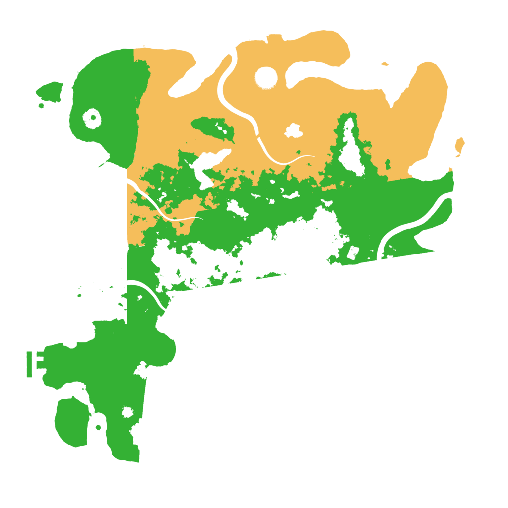 Biome Rust Map: Procedural Map, Size: 4000, Seed: 20075912
