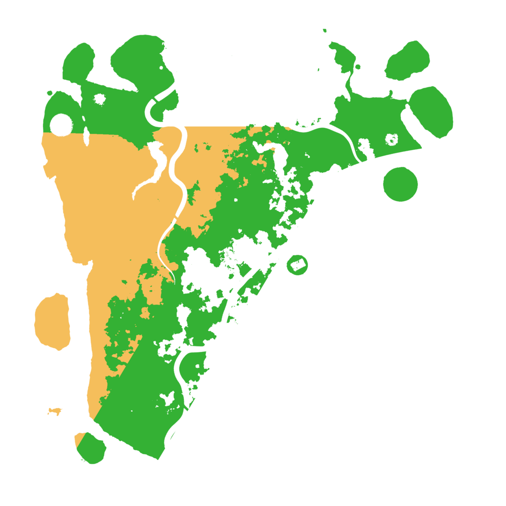 Biome Rust Map: Procedural Map, Size: 4000, Seed: 1345702