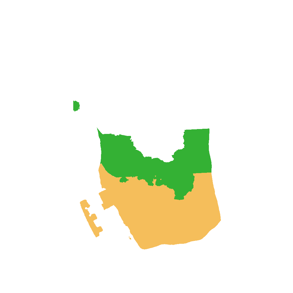 Biome Rust Map: Procedural Map, Size: 1150, Seed: 1418785963