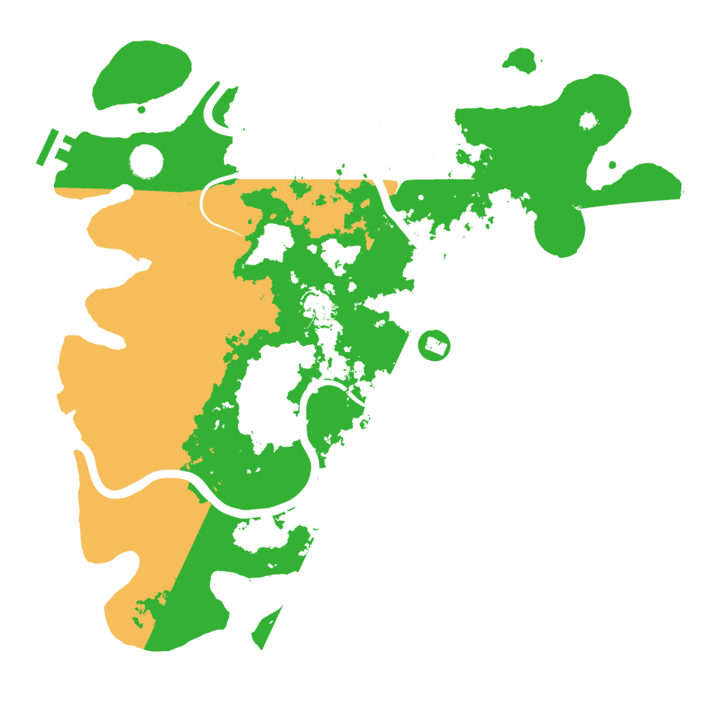 Biome Rust Map: Procedural Map, Size: 3750, Seed: 622145369