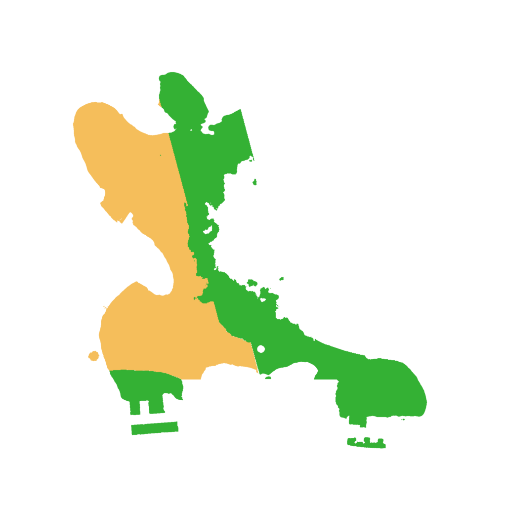 Biome Rust Map: Procedural Map, Size: 2000, Seed: 1660149844