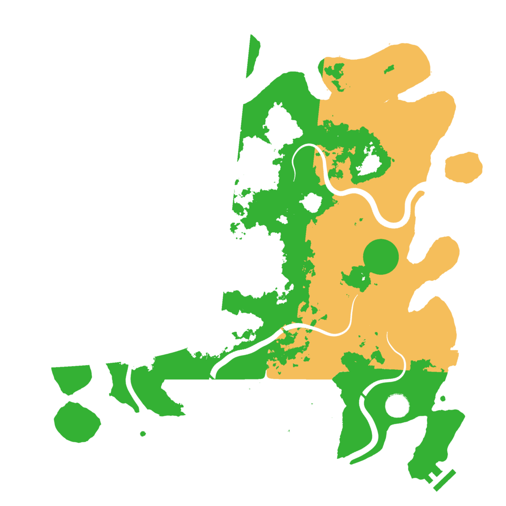 Biome Rust Map: Procedural Map, Size: 3750, Seed: 1754880315
