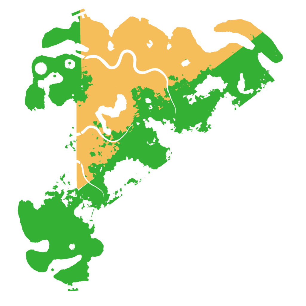 Biome Rust Map: Procedural Map, Size: 4500, Seed: 723913030