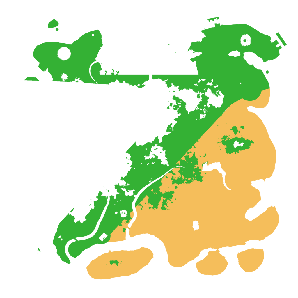 Biome Rust Map: Procedural Map, Size: 4000, Seed: 67676767