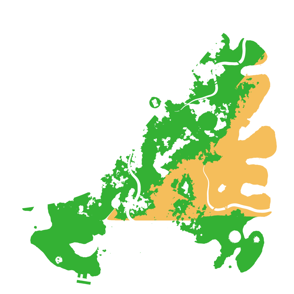 Biome Rust Map: Procedural Map, Size: 4250, Seed: 1832947434