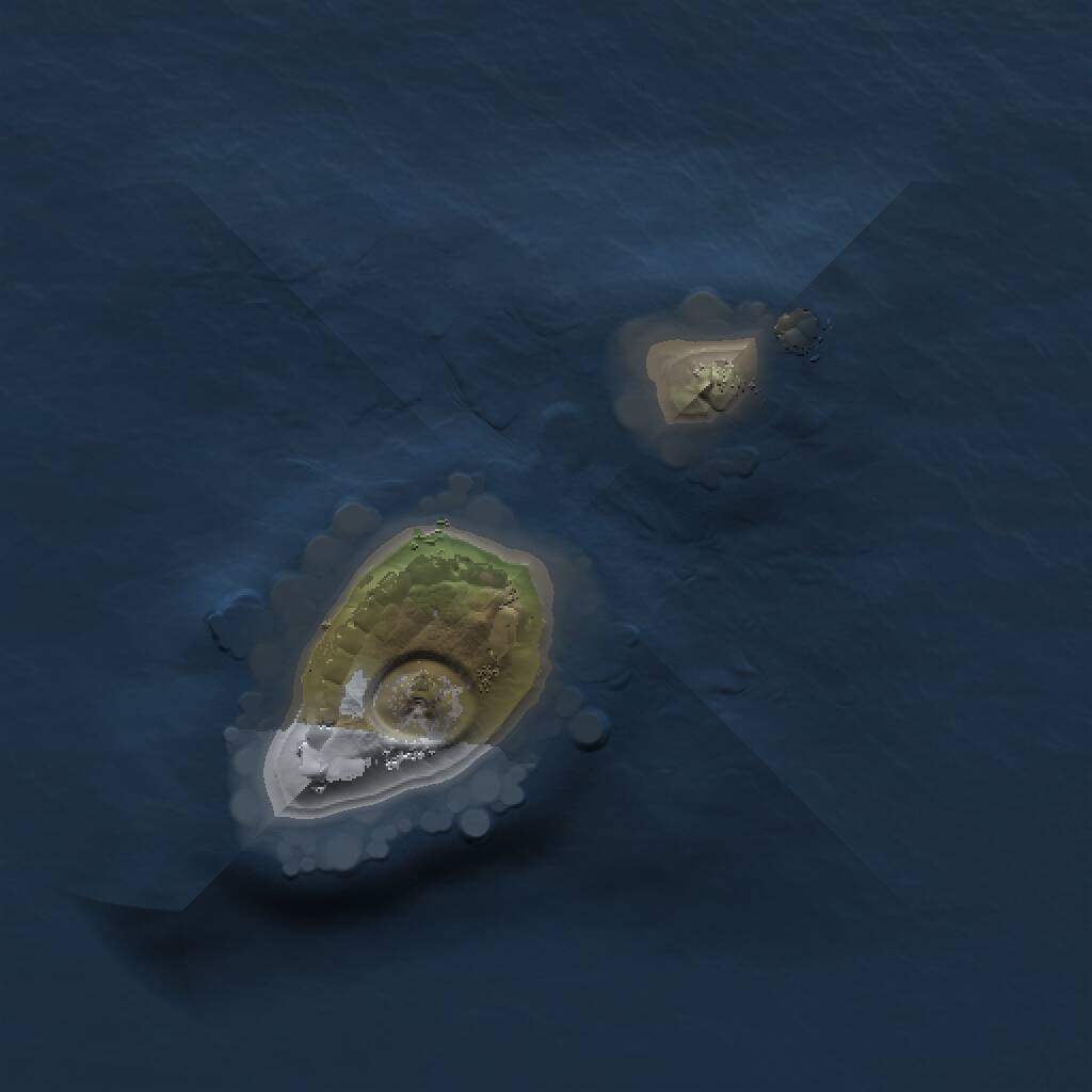 Rust Map: Procedural Map, Size: 1000, Seed: 672682703, 1 Monuments