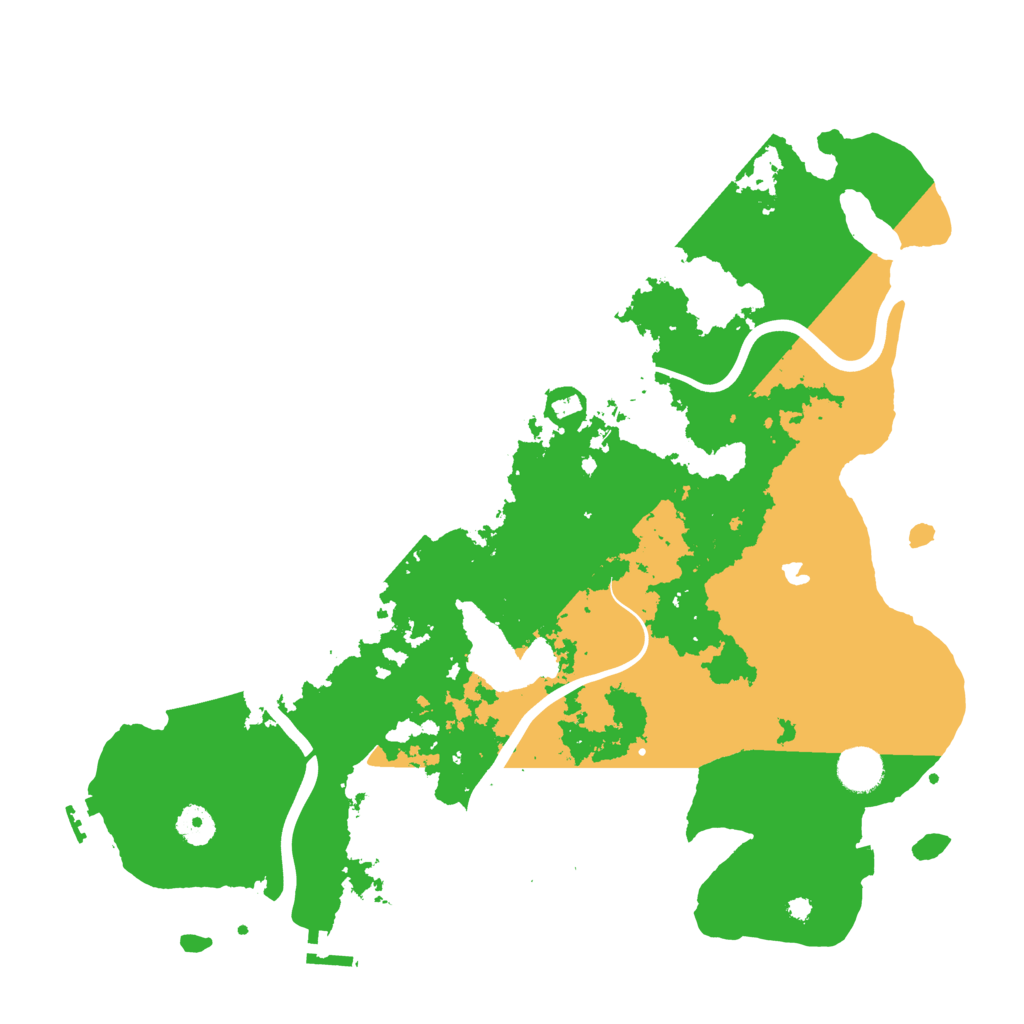 Biome Rust Map: Procedural Map, Size: 4000, Seed: 98620573