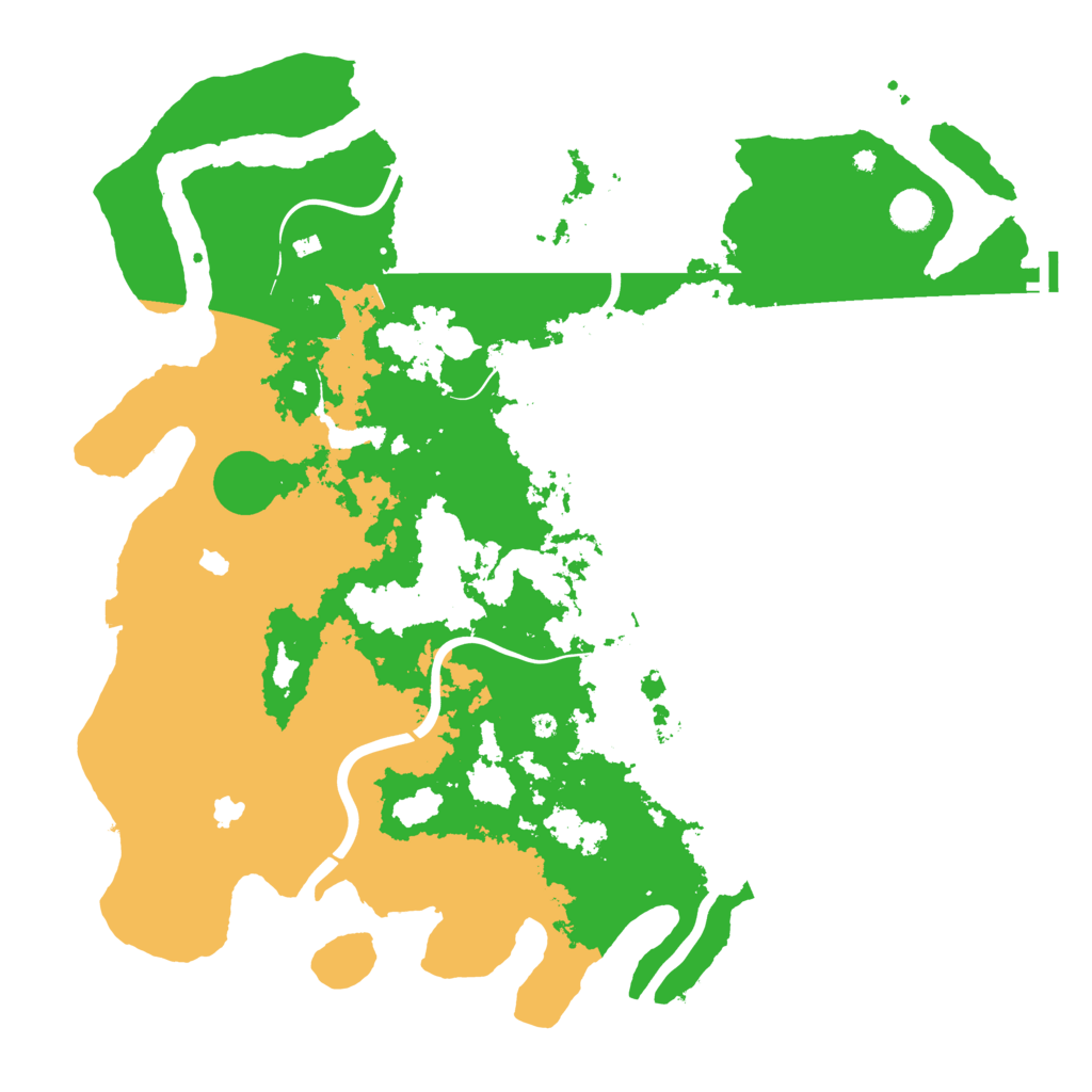 Biome Rust Map: Procedural Map, Size: 4500, Seed: 3800019