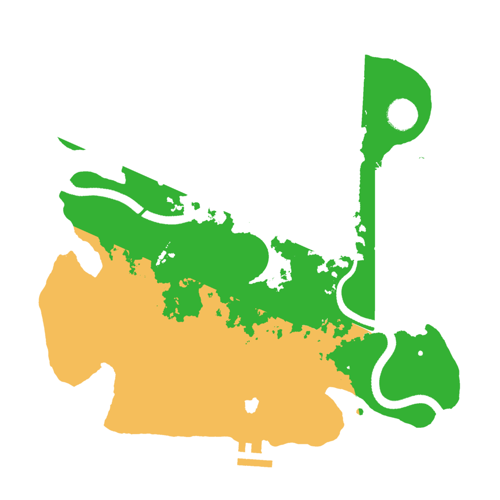 Biome Rust Map: Procedural Map, Size: 2900, Seed: 78350163