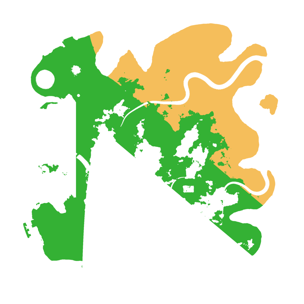 Biome Rust Map: Procedural Map, Size: 3000, Seed: 809825810