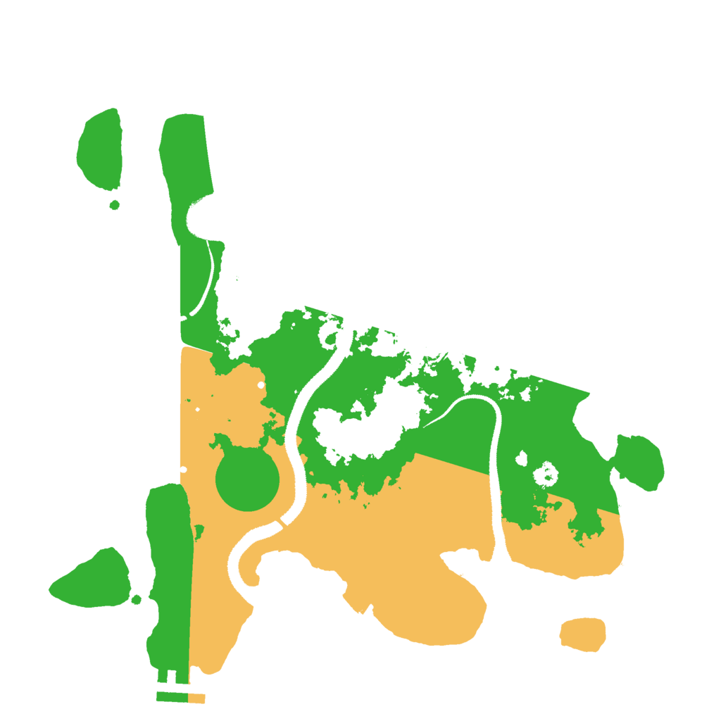Biome Rust Map: Procedural Map, Size: 3000, Seed: 2476280