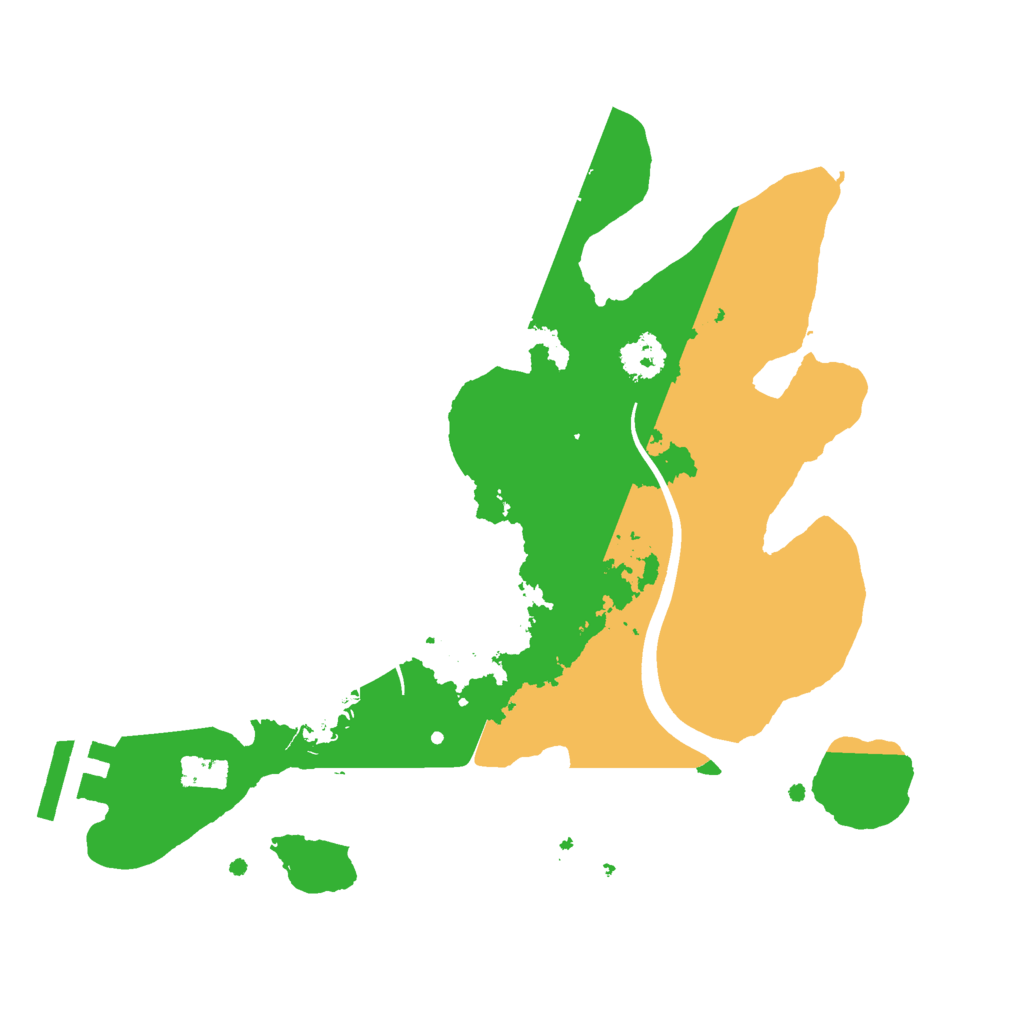 Biome Rust Map: Procedural Map, Size: 2350, Seed: 98124987